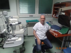 Oftalmolog Sarajevo prof.dr. Emir Čabrić operaciona sala